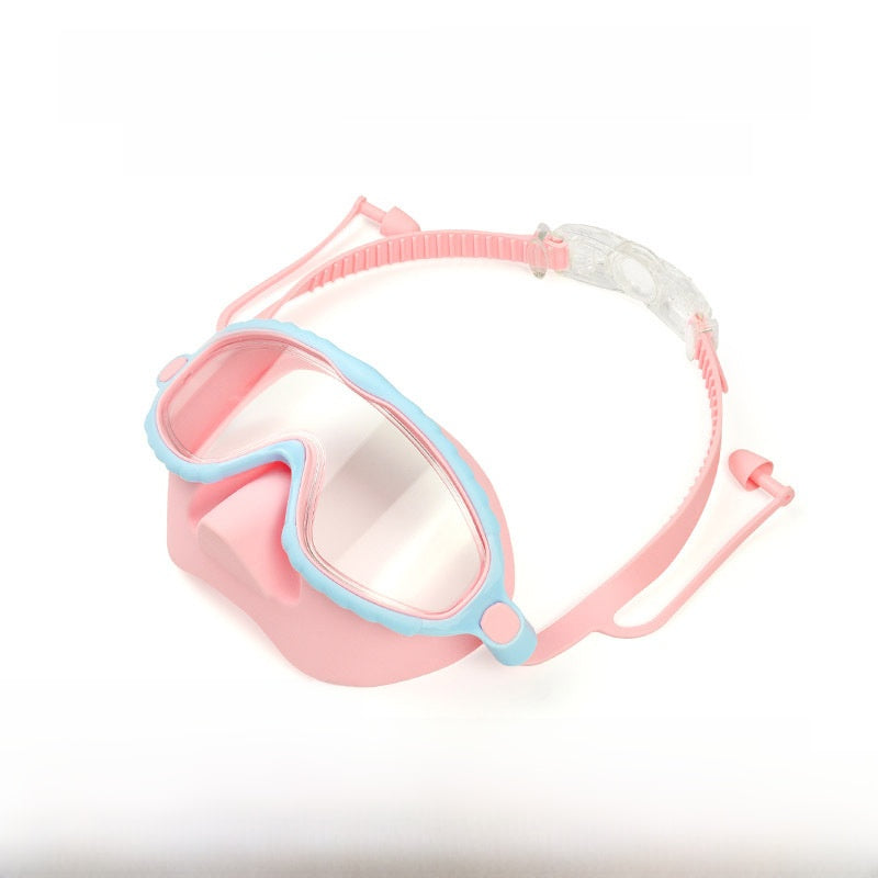Children's anti-fog swimming goggles