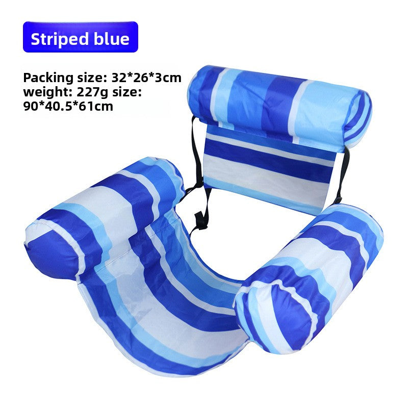 Inflatable Mesh Floating Raft Lounge Bed