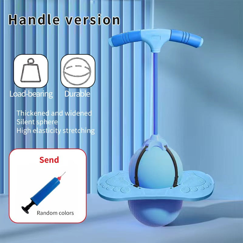 Childrens Sensory Training Bouncing Ball with Handrail