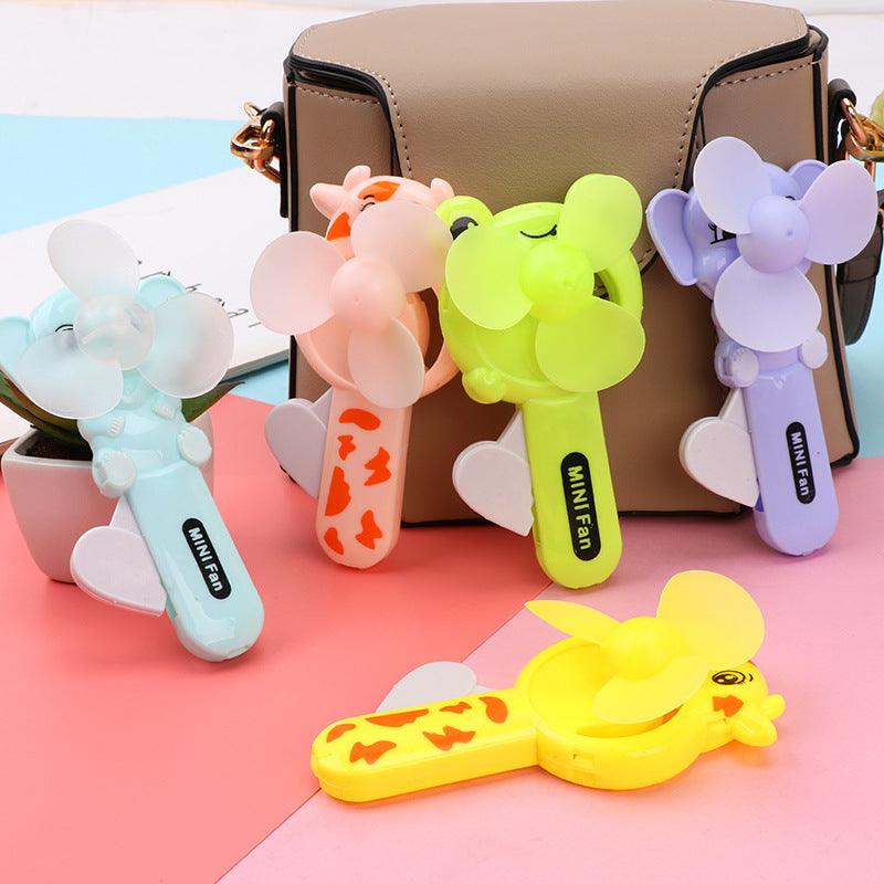 Manual Hand Press Cartoon Fan
