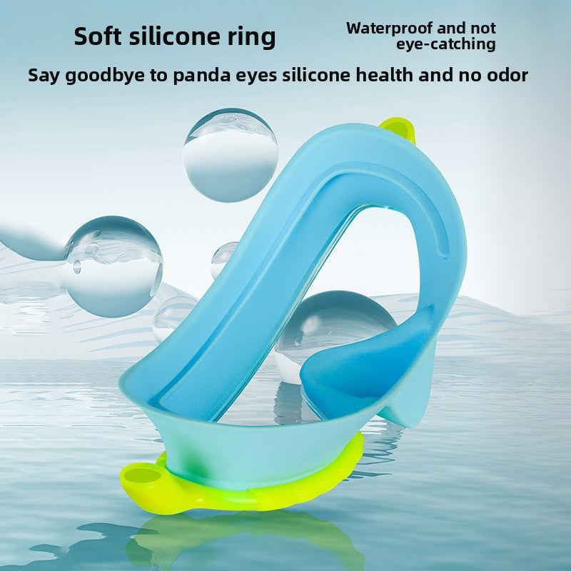Children's anti-fog swimming goggles