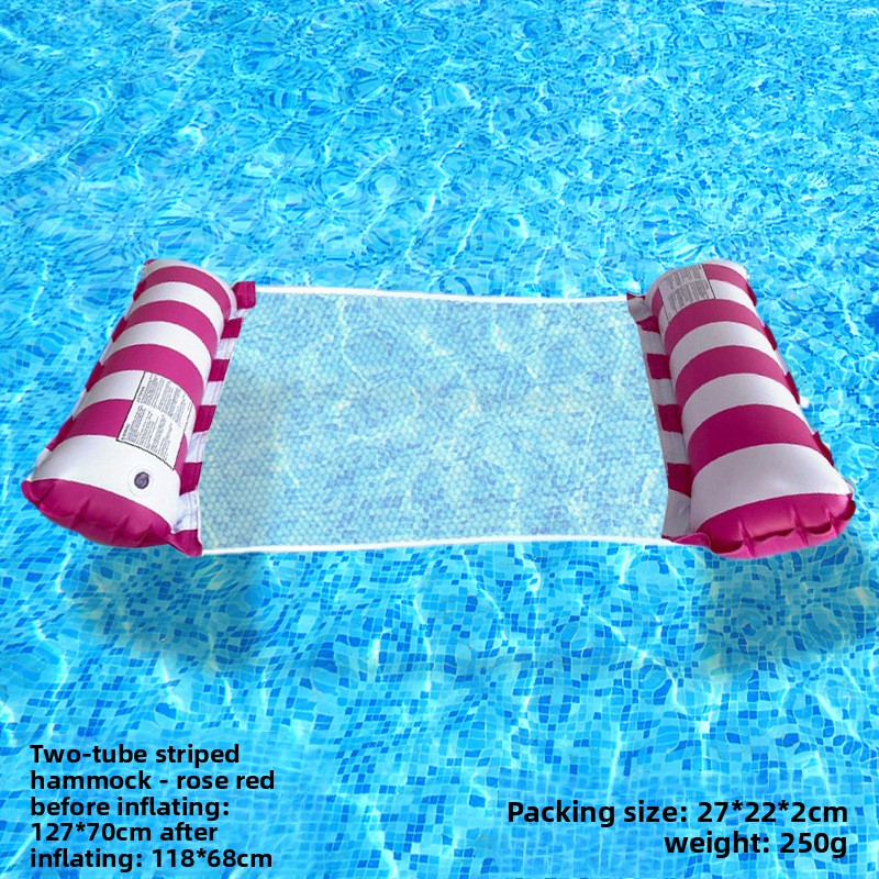 Inflatable Mesh Floating Raft Lounge Bed