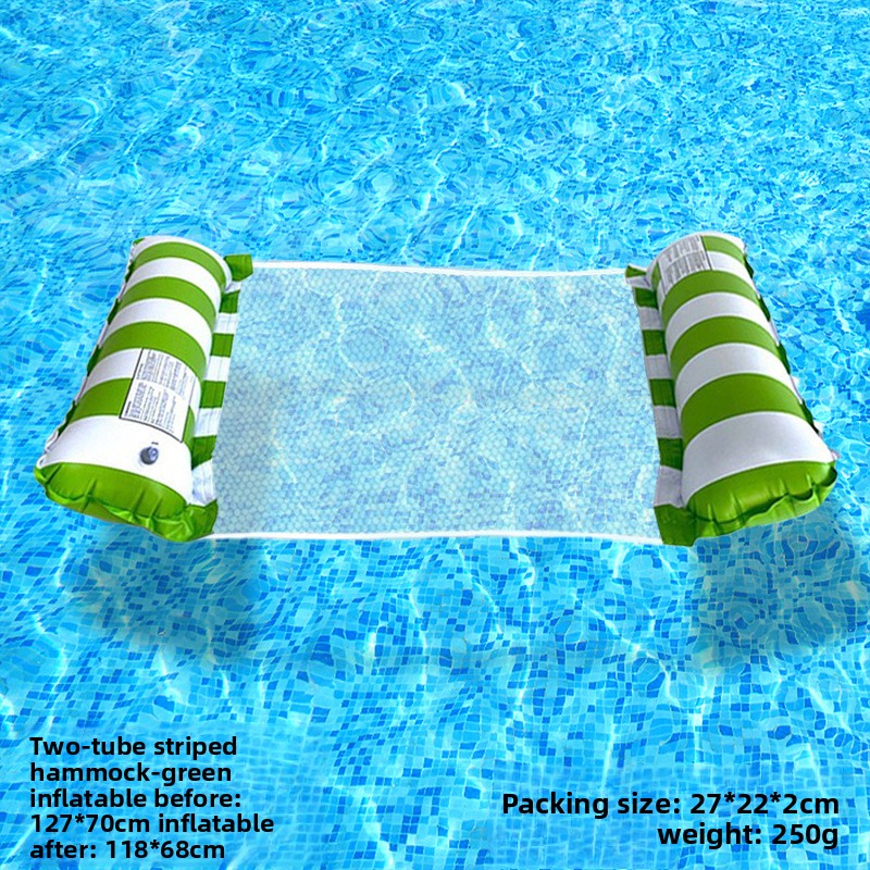 Inflatable Mesh Floating Raft Lounge Bed