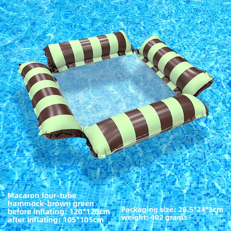 Inflatable Mesh Floating Raft Lounge Bed