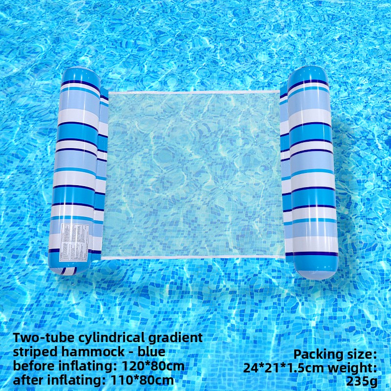 Inflatable Mesh Floating Raft Lounge Bed