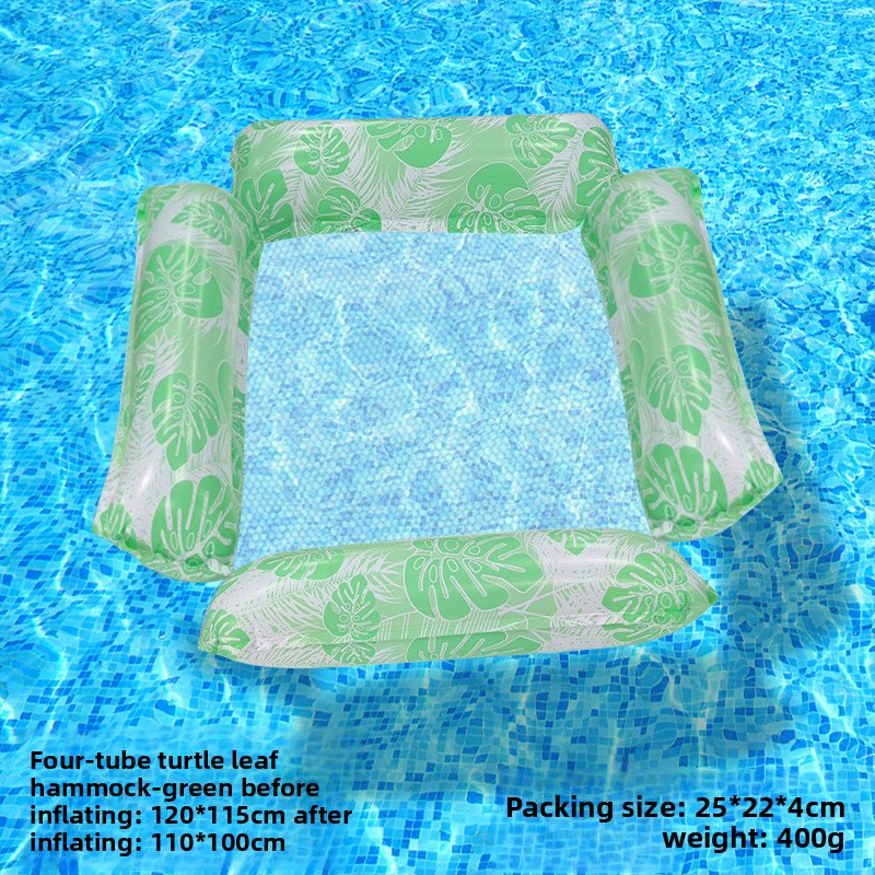 Inflatable Mesh Floating Raft Lounge Bed