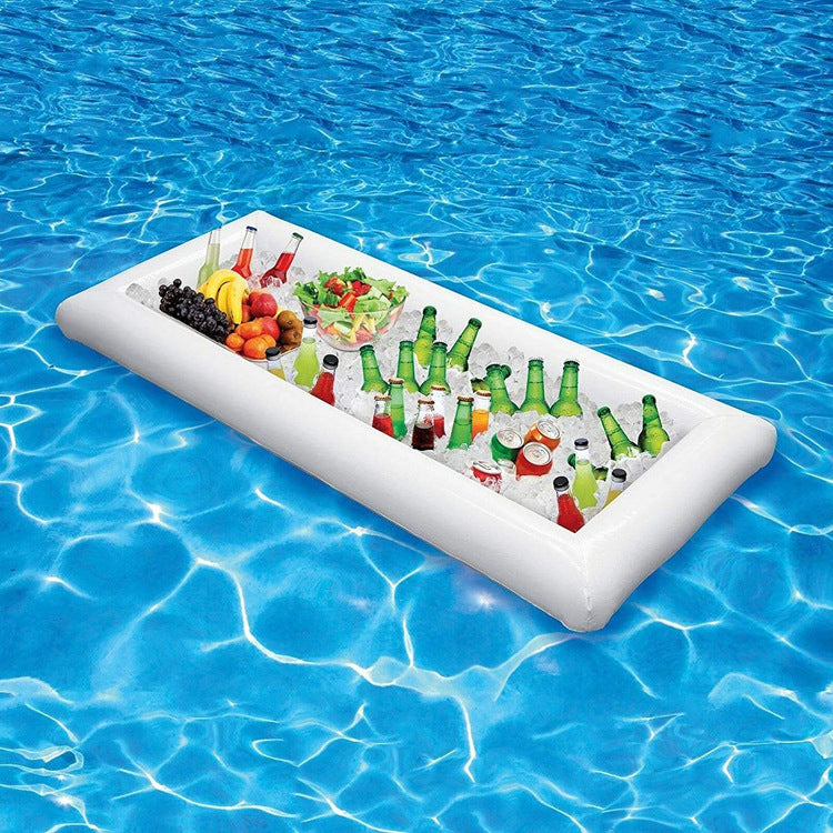 Inflatable Poolside Drink Holder Tray