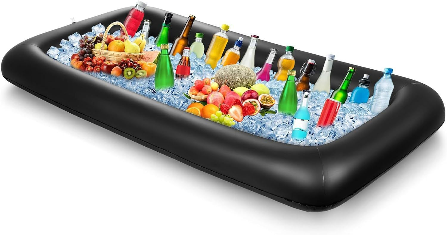 Inflatable Poolside Drink Holder Tray