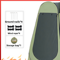 Portable Outdoor Shower Changing Tent