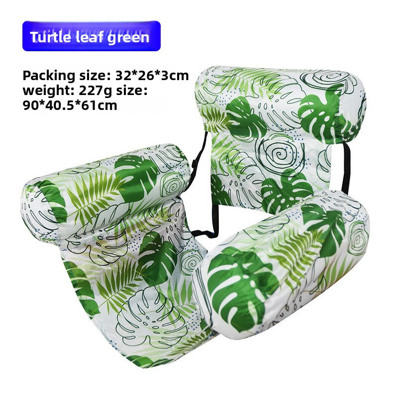 Inflatable Mesh Floating Raft Lounge Bed