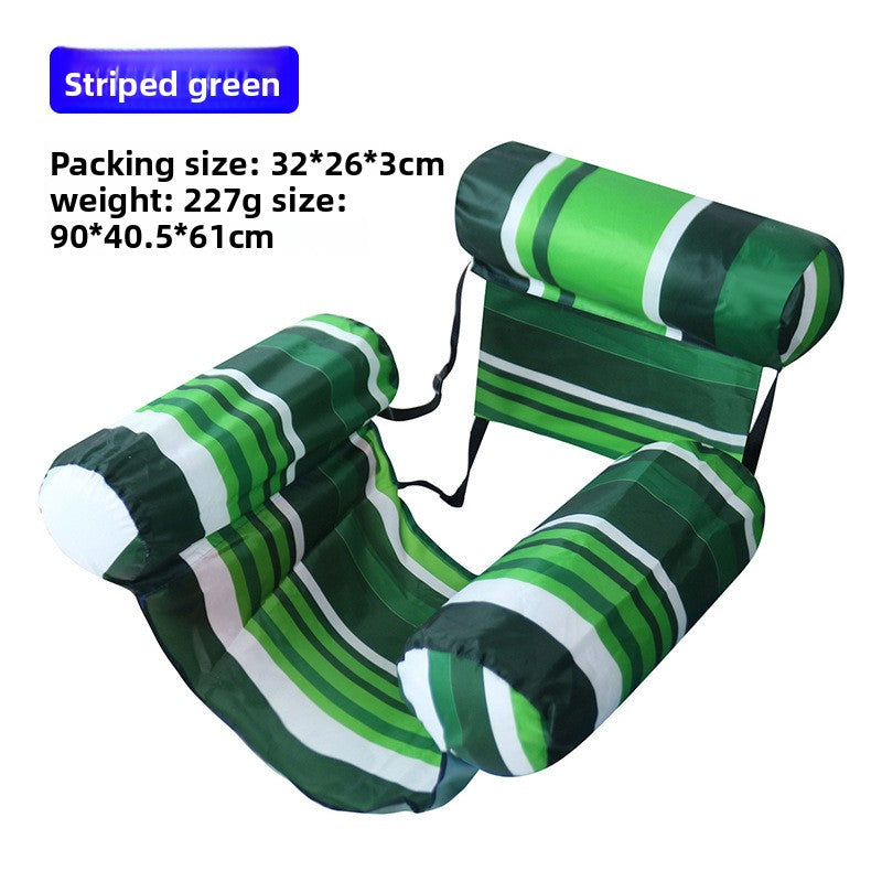 Inflatable Mesh Floating Raft Lounge Bed