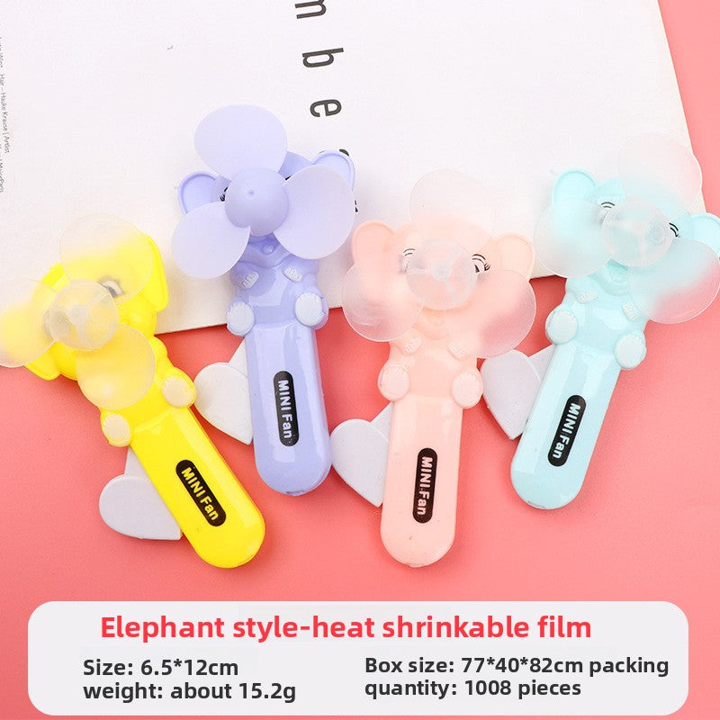 Manual Hand Press Cartoon Fan