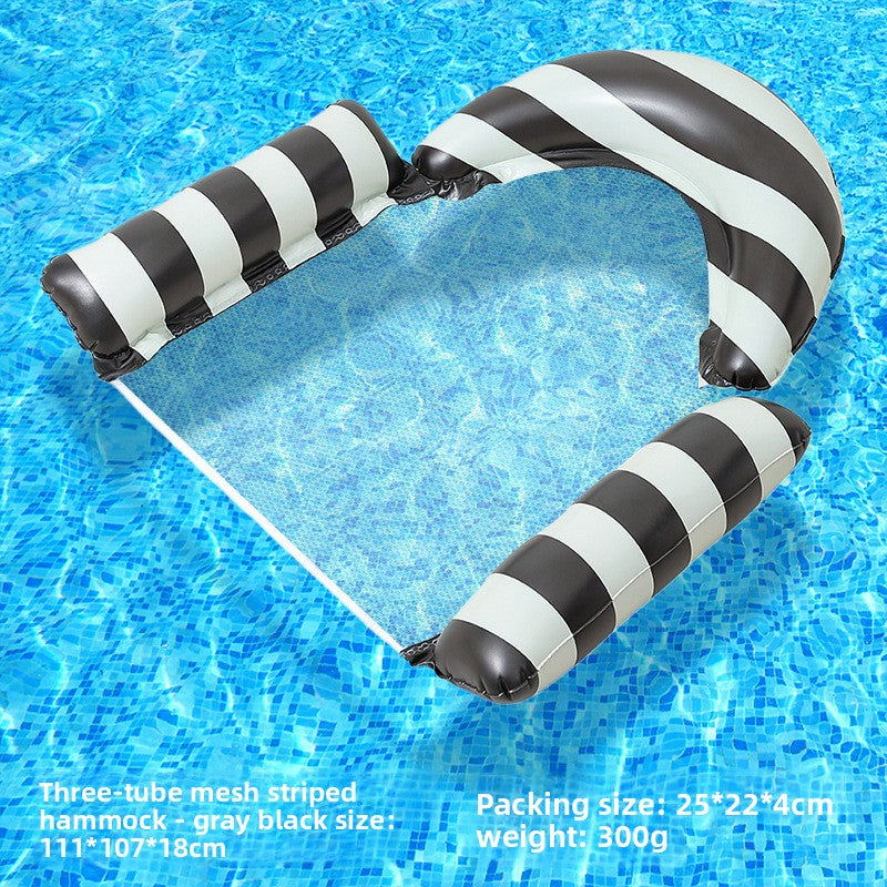 Inflatable Mesh Floating Raft Lounge Bed