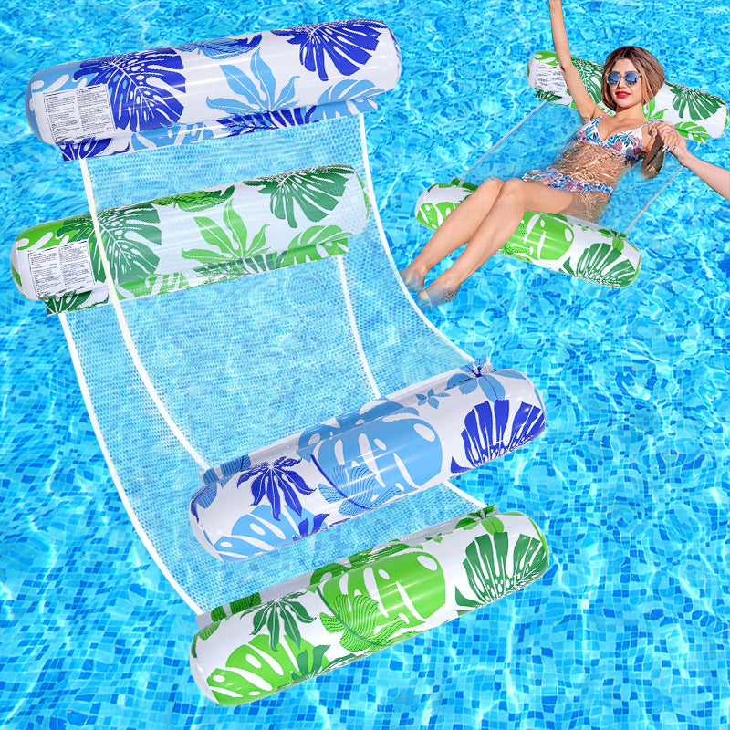Inflatable Mesh Floating Raft Lounge Bed